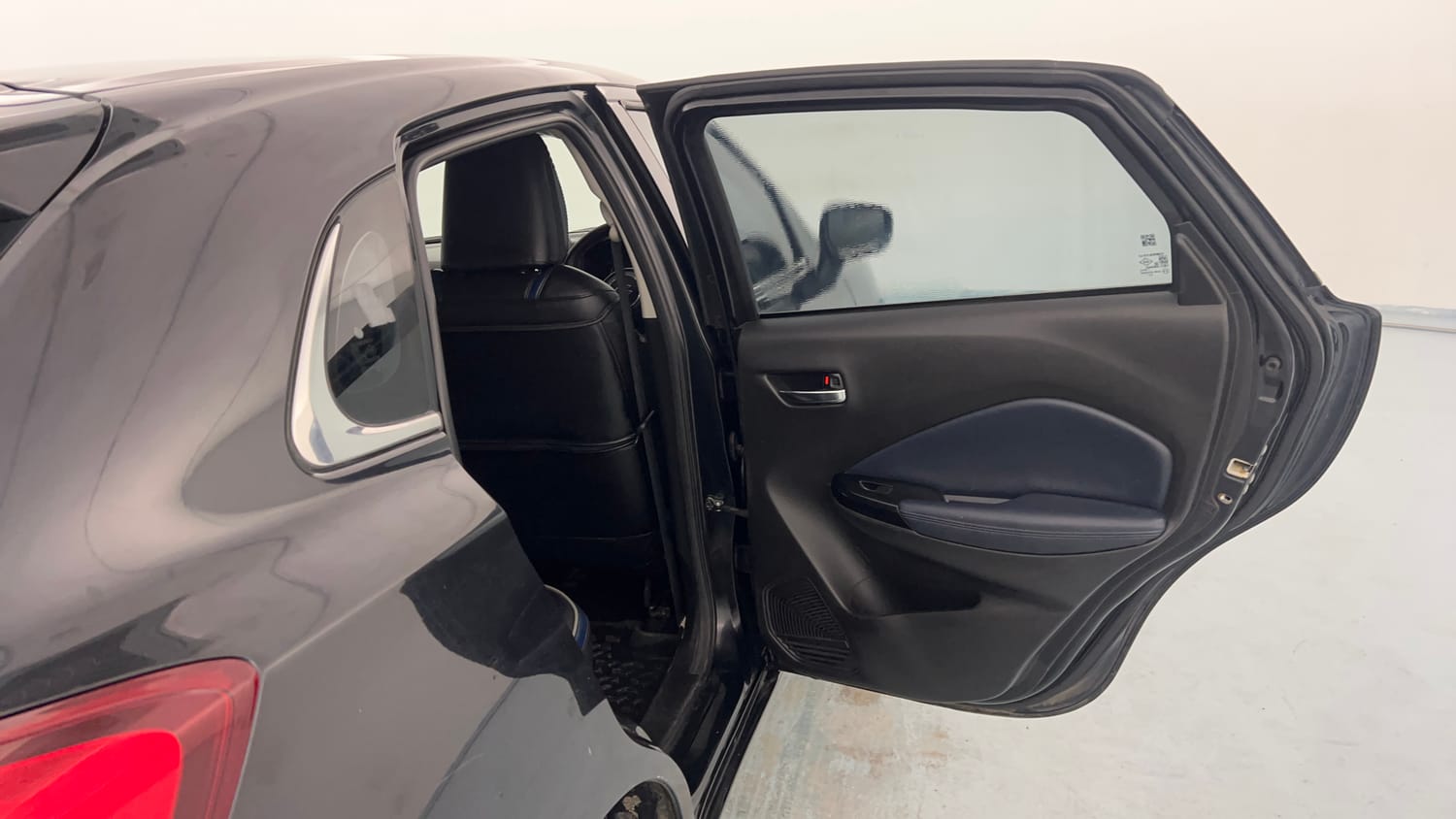 Used 2023 Maruti Suzuki Baleno Zeta MT CNG Cng Manual interior RIGHT REAR DOOR OPEN VIEW