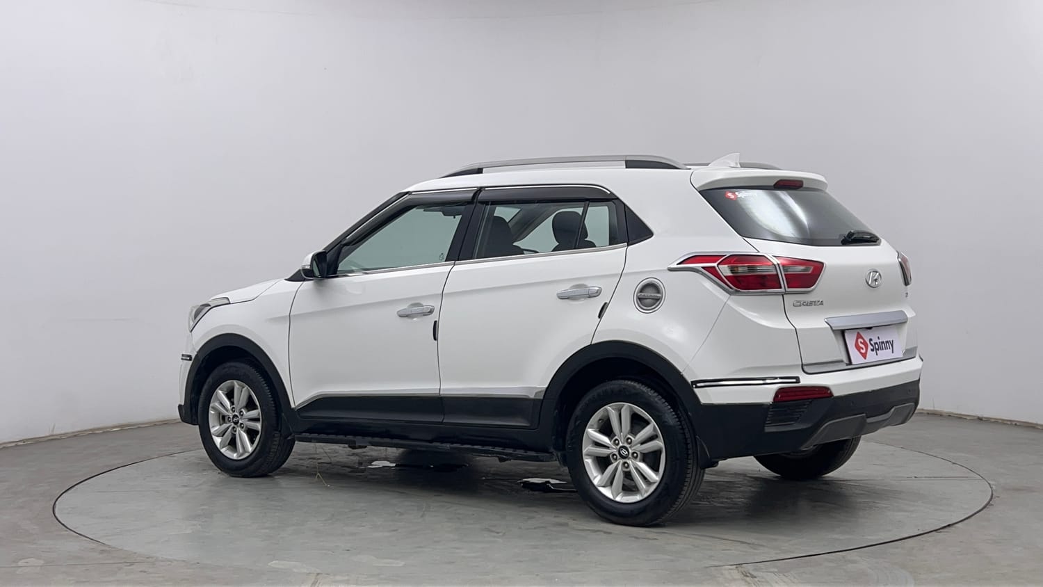 Used 2017 Hyundai Creta 1.6 SX Plus Petrol Petrol Manual exterior LEFT REAR CORNER VIEW