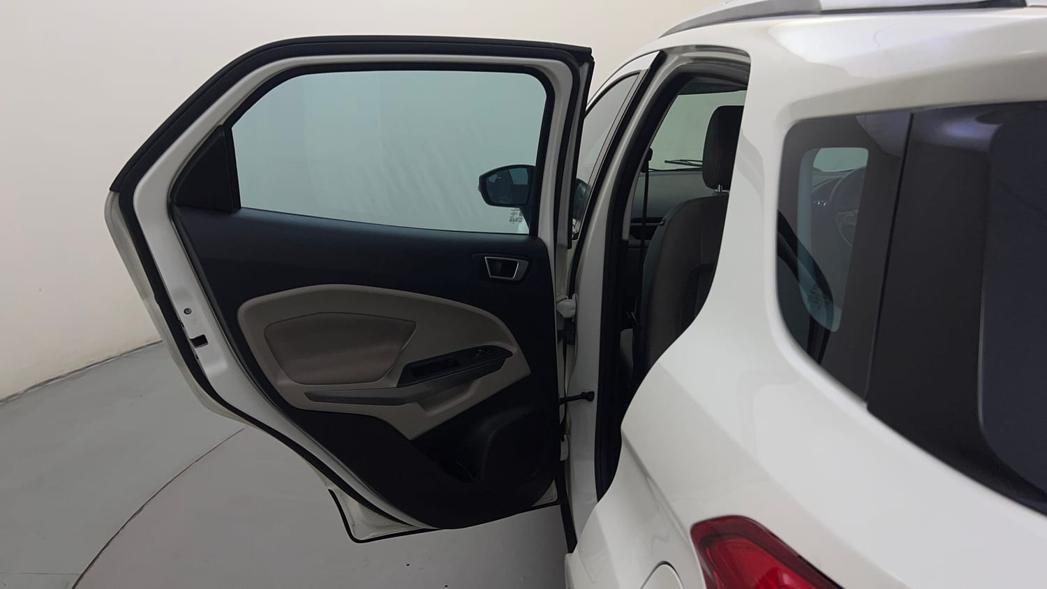 Used 2021 Ford EcoSport Titanium Plus 1.5L Ti-VCT AT Petrol Automatic interior LEFT REAR DOOR OPEN VIEW