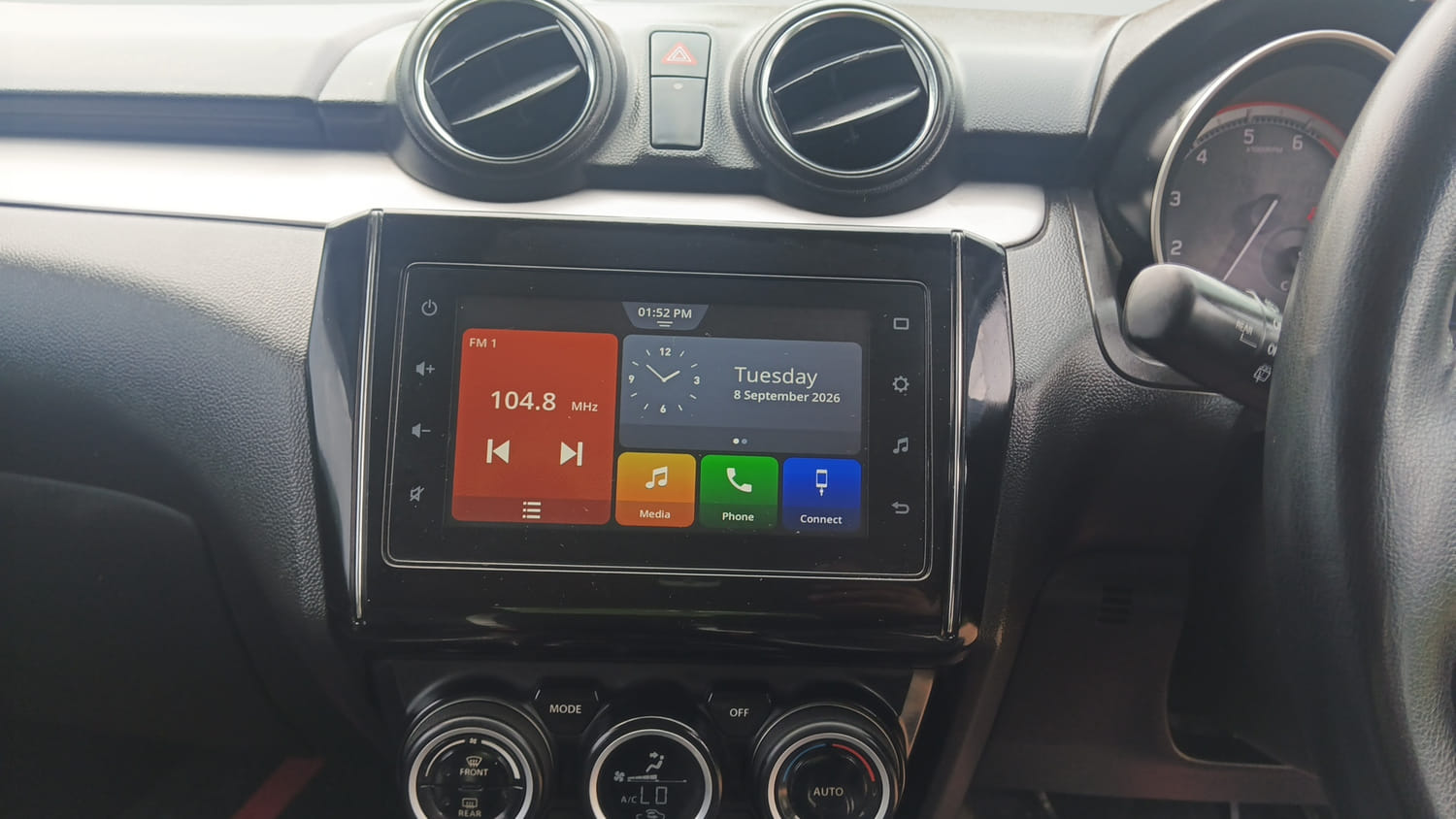 Used 2021 Maruti Suzuki Swift ZXi Plus Petrol Manual interior MUSIC SYSTEM & AC CONTROL VIEW