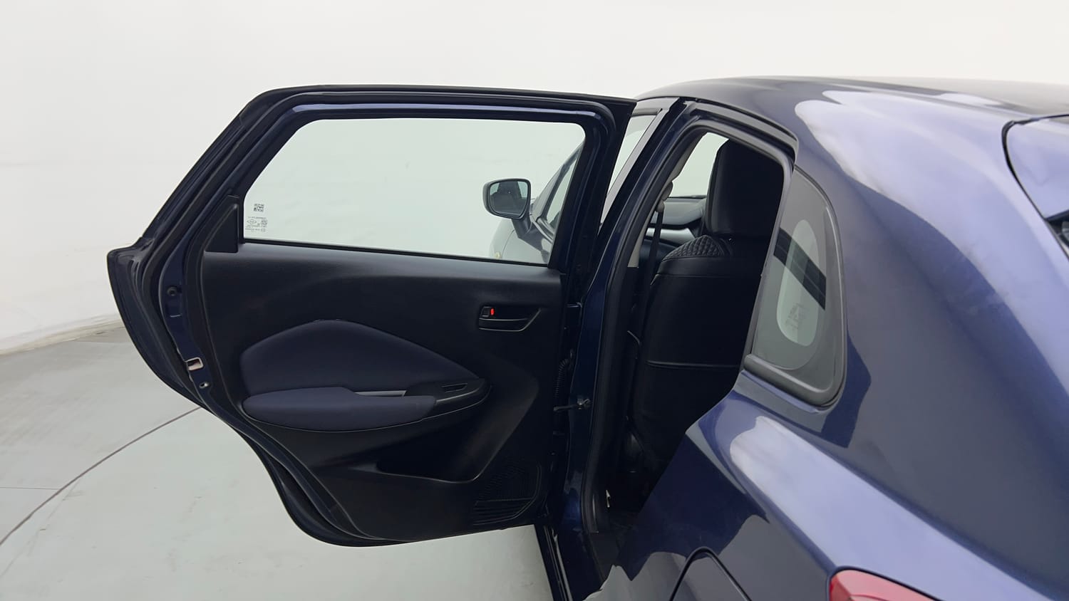 Used 2025 Maruti Suzuki Baleno Sigma MT Petrol Manual interior LEFT REAR DOOR OPEN VIEW
