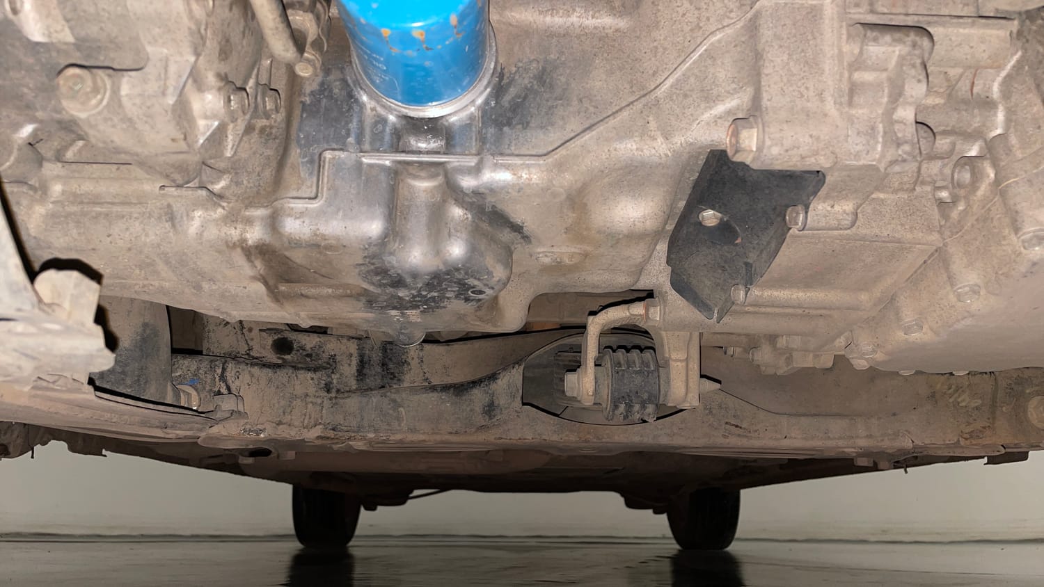 Used 2016 Honda Jazz V AT Petrol Petrol Automatic extra FRONT LEFT UNDERBODY VIEW