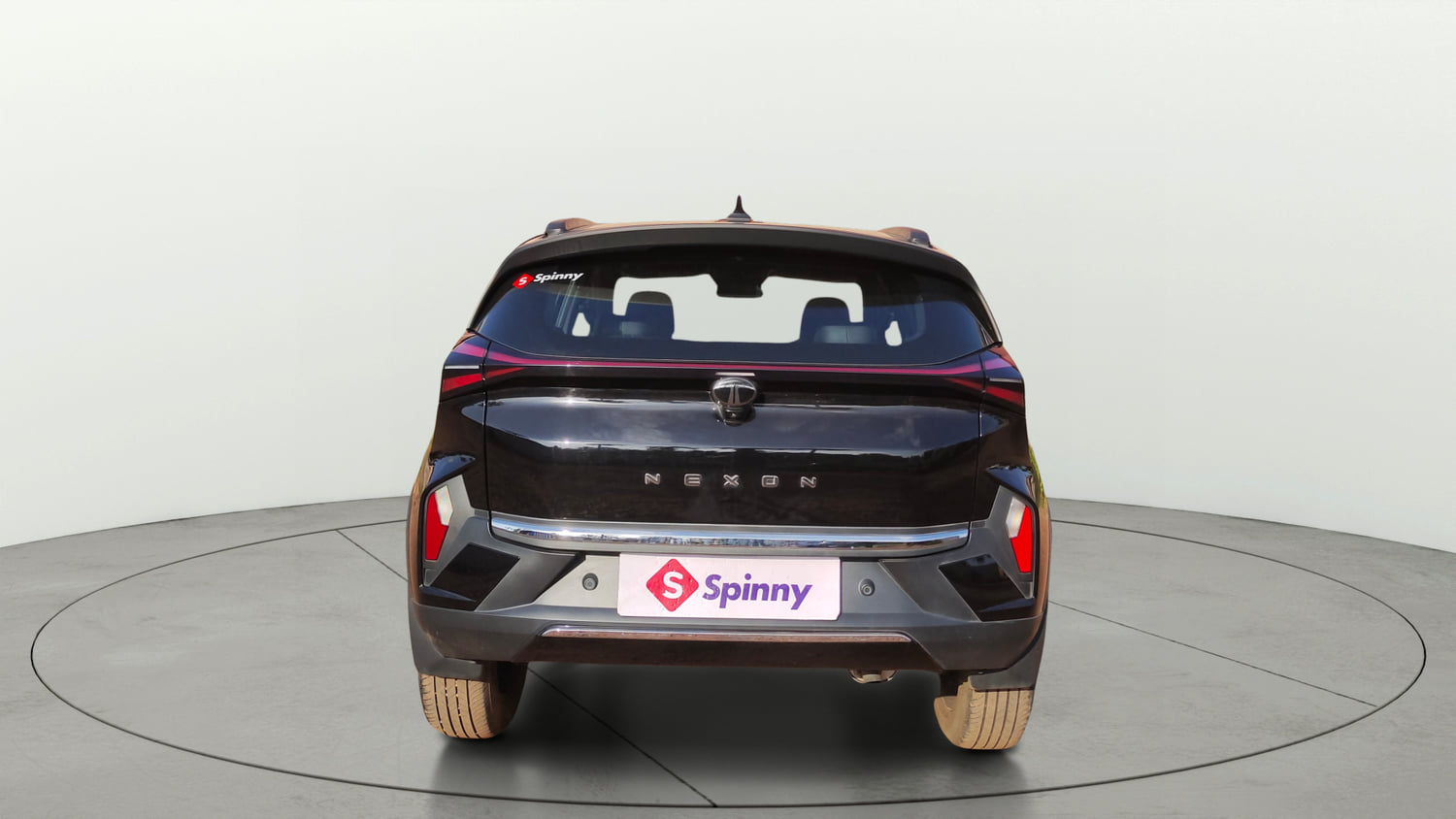 Used 2025 Tata Nexon Creative Plus (S) 1.2 Petrol 6MT Dark Edition Petrol Manual exterior BACK VIEW
