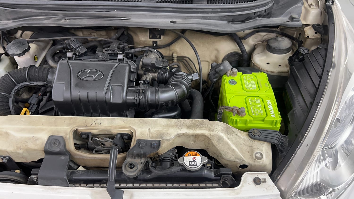 Used 2012 Hyundai Eon Era Petrol Manual engine ENGINE LEFT SIDE VIEW