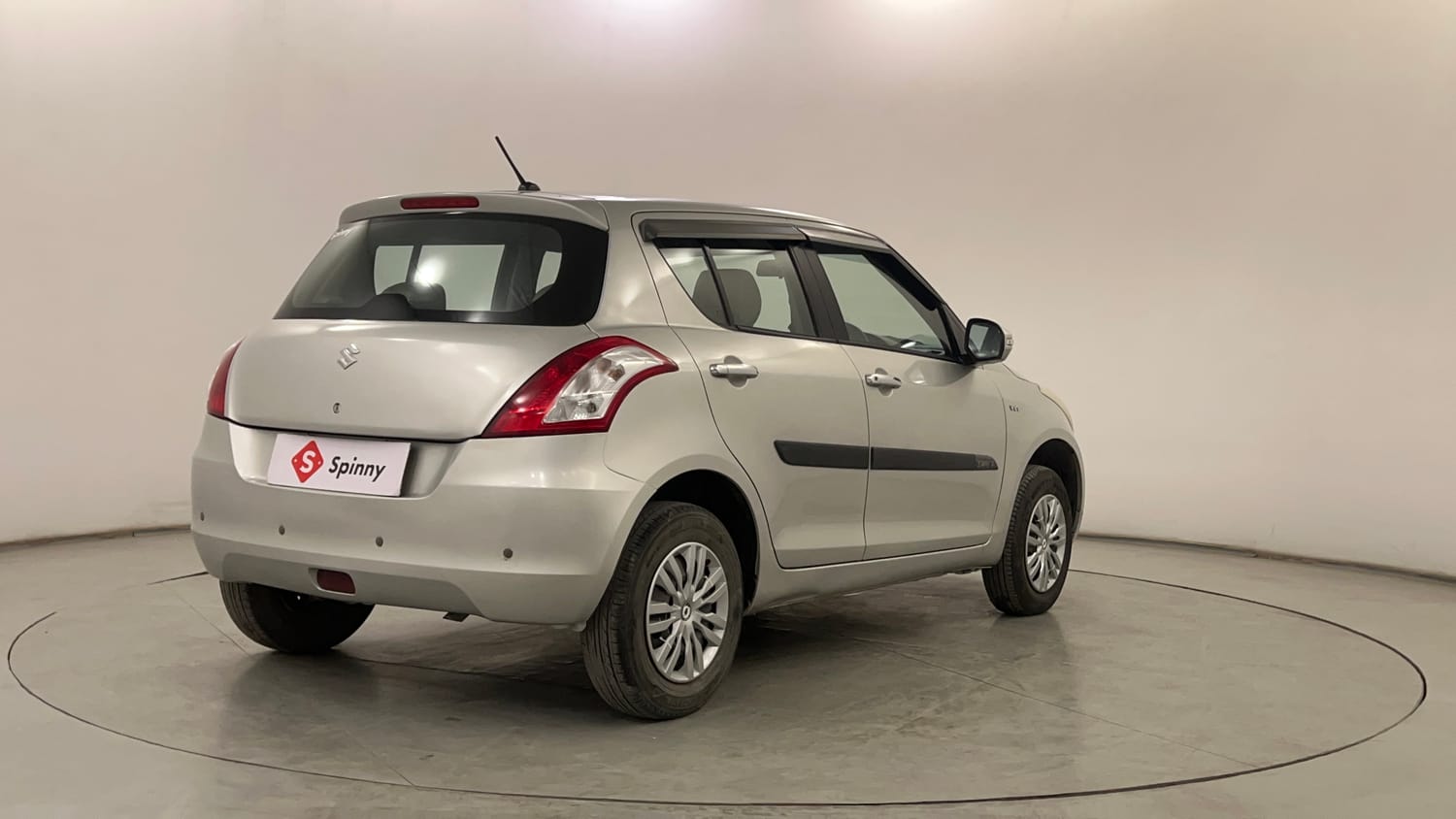 Used 2013 Maruti Suzuki Swift VXi Petrol Manual exterior RIGHT REAR CORNER VIEW