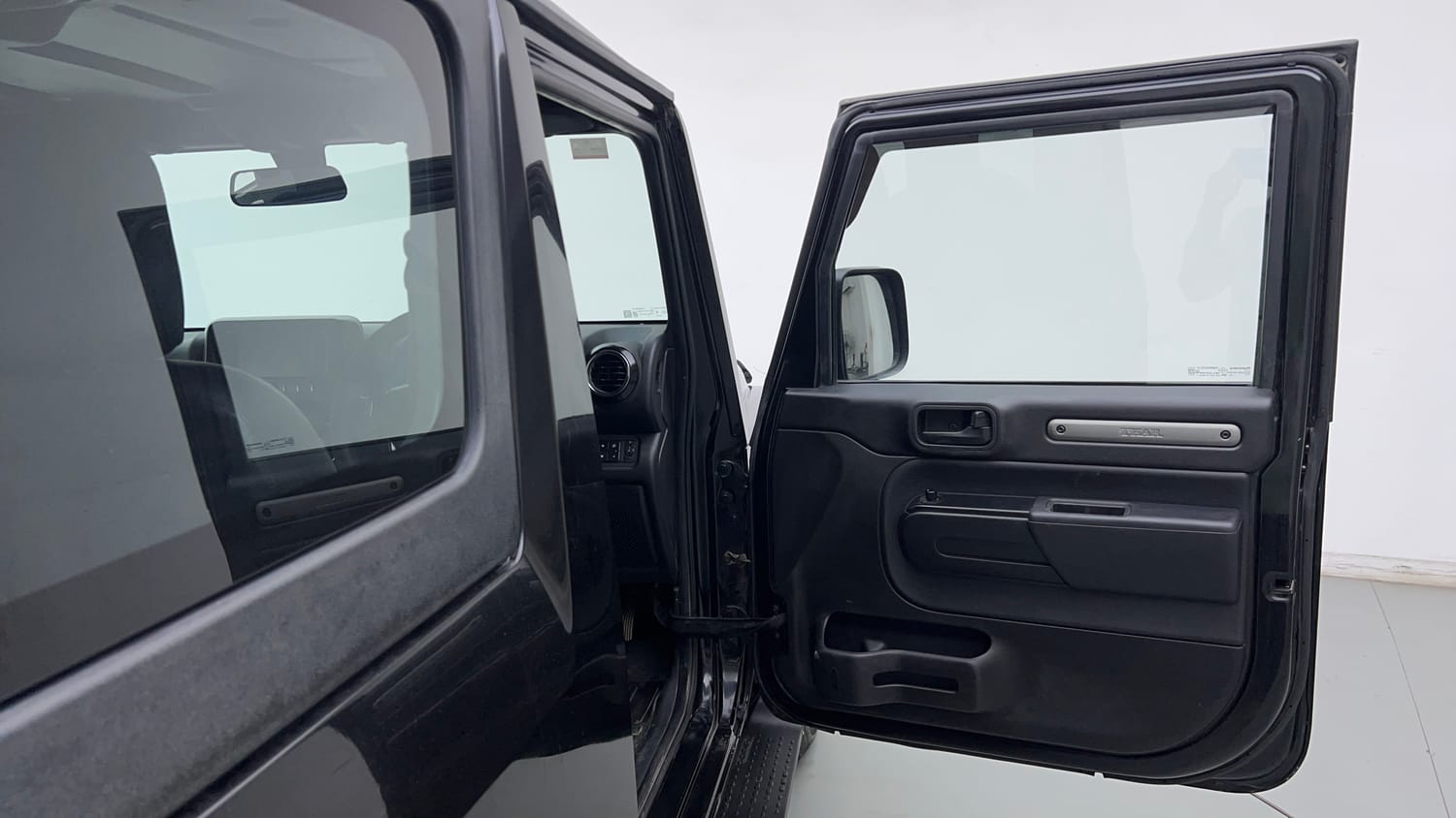 Used 2023 mahindra Thar LX Hard Top Petrol AT 4WD Petrol Automatic interior RIGHT FRONT DOOR OPEN VIEW