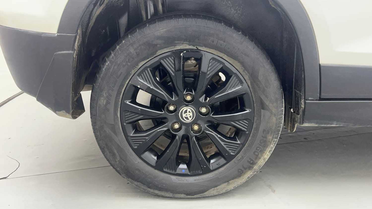 Used 2022 Toyota Urban Cruiser High Grade MT Petrol Manual tyres RIGHT REAR TYRE RIM VIEW
