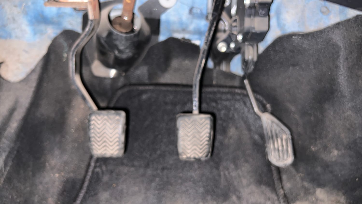Used 2013 Toyota Etios G Petrol Manual interior PEDALS VIEW