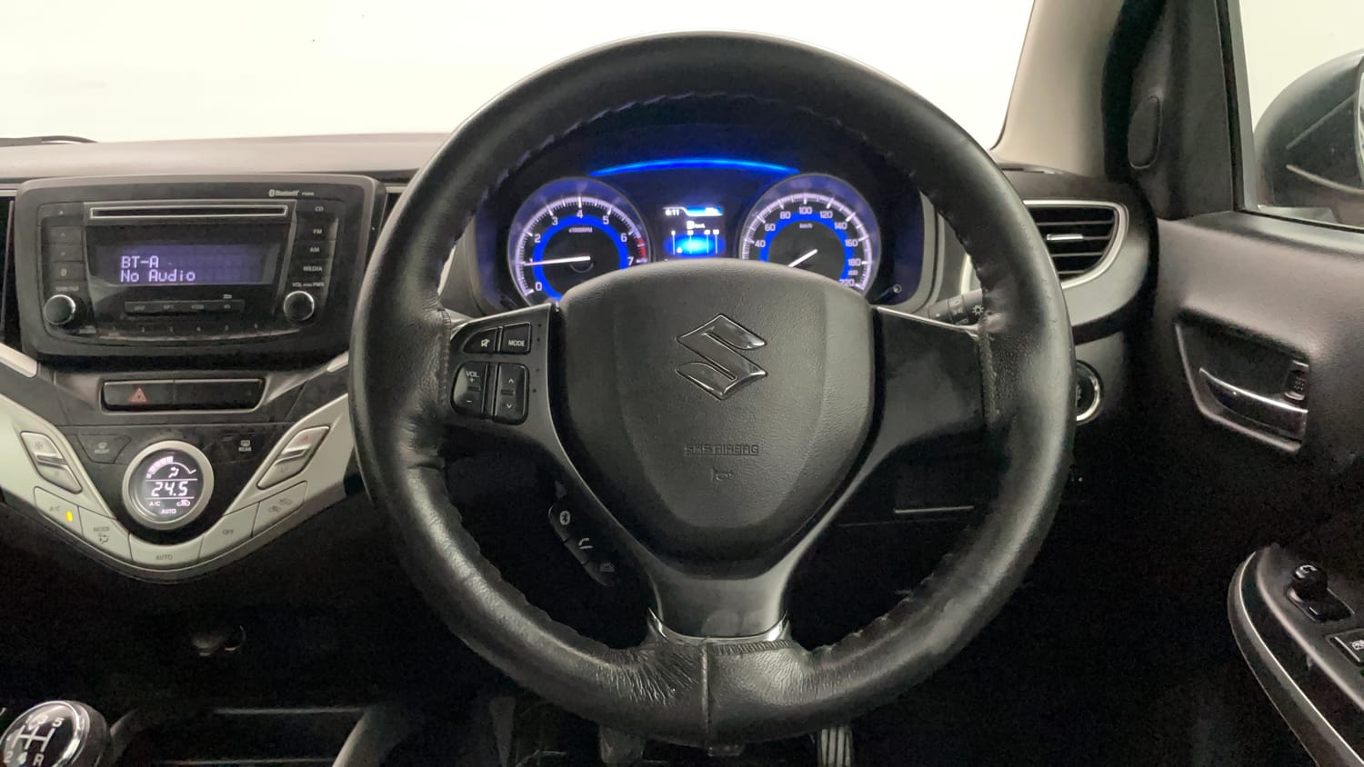 Used 2017 Maruti Suzuki Baleno Zeta 1.2 Petrol Manual interior STEERING VIEW
