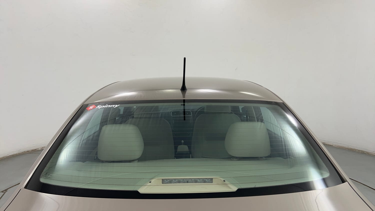 Used 2019 Volkswagen Vento Highline Plus 1.5 AT (D) 16 Alloy Diesel Automatic exterior BACK WINDSHIELD VIEW