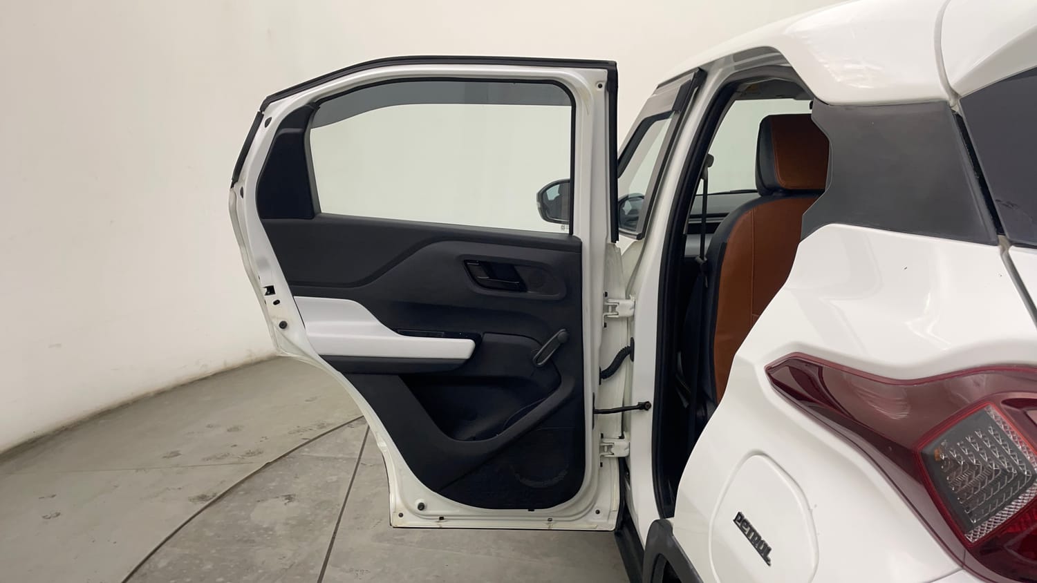 Used 2023 Tata Punch Pure MT Petrol Manual interior LEFT REAR DOOR OPEN VIEW