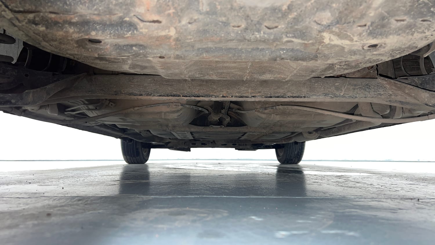 Used 2015 Honda Jazz VX Petrol Petrol Manual extra REAR UNDERBODY VIEW (TAKEN FROM REAR)