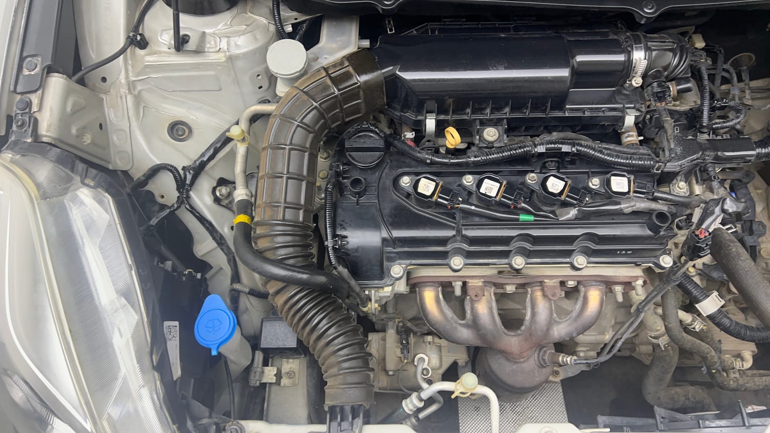 Used 2018 Maruti Suzuki Baleno Zeta 1.2 AT Petrol Automatic engine ENGINE RIGHT SIDE VIEW