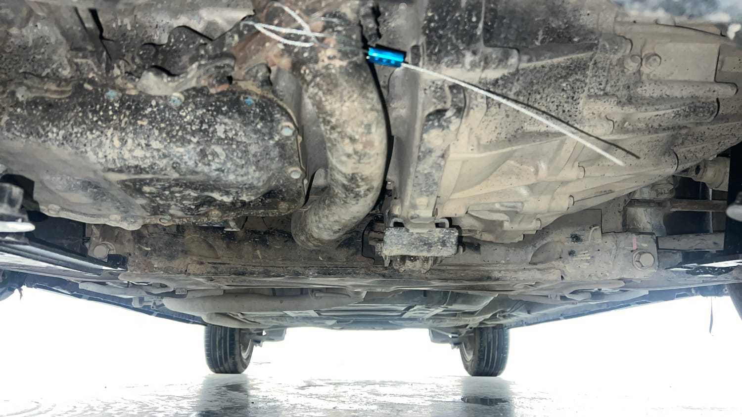 Used 2019 Honda WR-V VX MT Diesel Diesel Manual extra FRONT LEFT UNDERBODY VIEW
