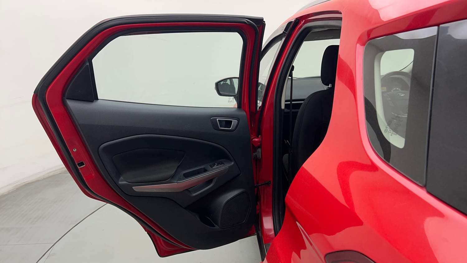 Used 2018 Ford EcoSport Titanium 1.5L TDCi Diesel Manual interior LEFT REAR DOOR OPEN VIEW