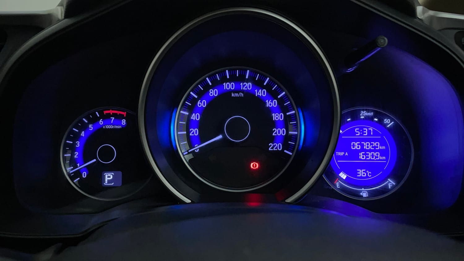 Used 2016 Honda Jazz V AT Petrol Petrol Automatic interior CLUSTERMETER VIEW