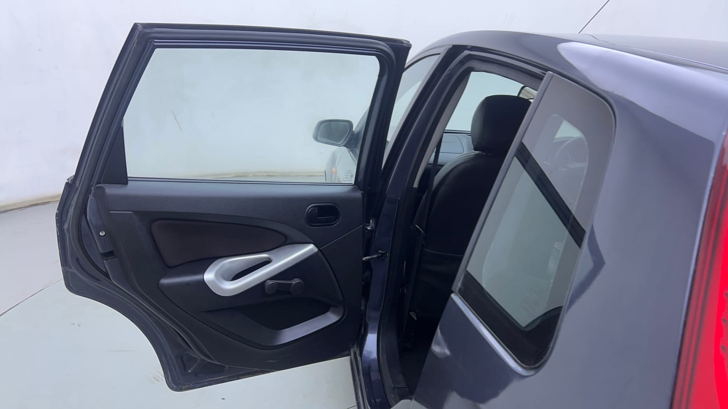 Used 2011 Ford Figo Duratec Petrol Titanium 1.2 Petrol Manual interior LEFT REAR DOOR OPEN VIEW