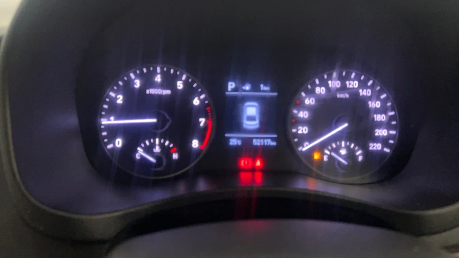 Used 2018 Hyundai Verna SX (O) 1.6 VTVT AT Petrol Automatic interior CLUSTERMETER VIEW