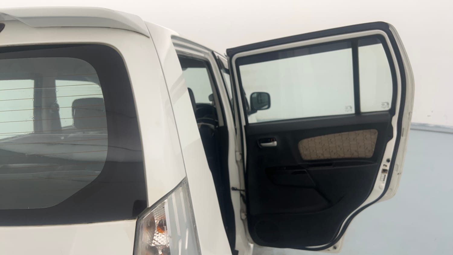 Used 2017 Maruti Suzuki Wagon R VXI+ AMT Petrol Automatic interior RIGHT REAR DOOR OPEN VIEW