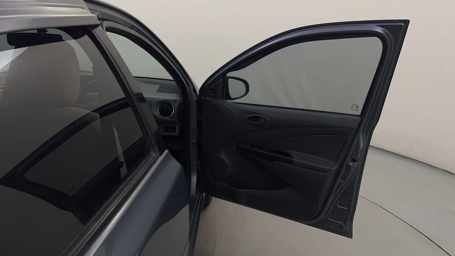 Used 2013 Toyota Etios G Petrol Manual interior RIGHT FRONT DOOR OPEN VIEW
