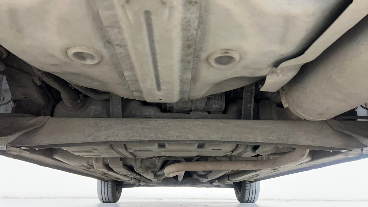 Used 2016 Hyundai Elite i20 Sportz 1.2 Petrol Manual extra REAR UNDERBODY VIEW (TAKEN FROM REAR)
