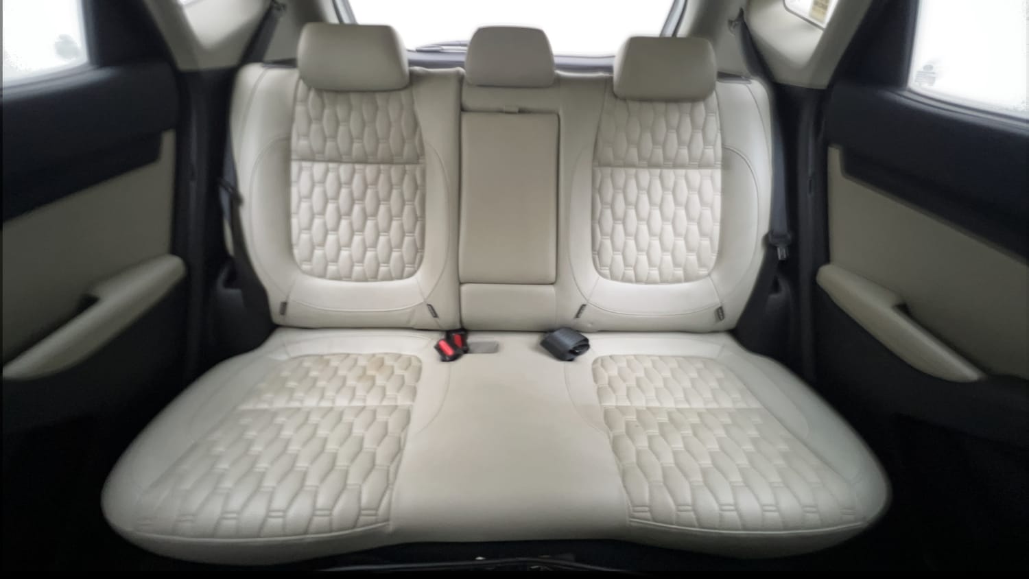 Used 2020 Kia Seltos HTX 1.5 Petrol Manual interior REAR SEAT CONDITION VIEW