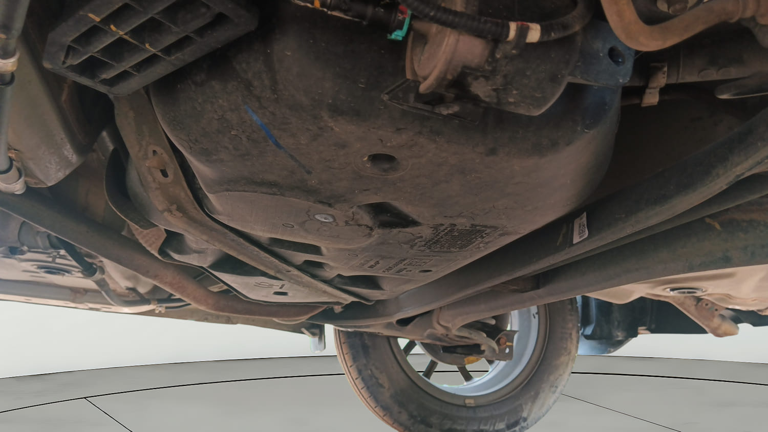 Used 2021 Maruti Suzuki Swift ZXi Plus Petrol Manual extra REAR UNDERBODY VIEW (TAKEN FROM REAR)