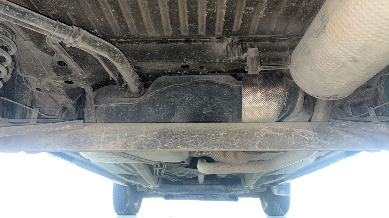 Used 2018 Ford EcoSport Titanium 1.5L TDCi Diesel Manual extra REAR UNDERBODY VIEW (TAKEN FROM REAR)
