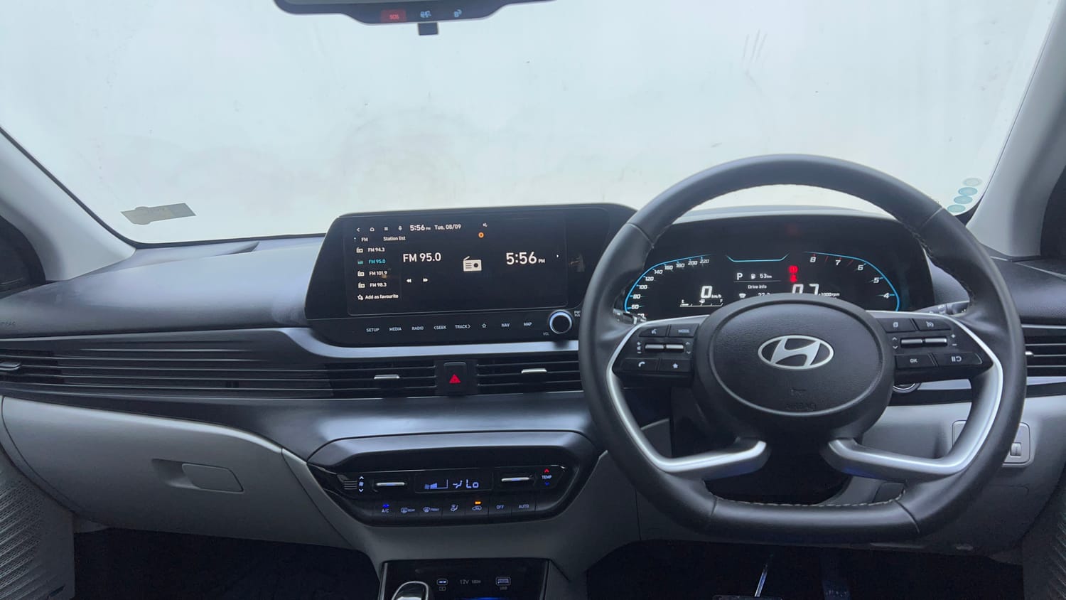 Used 2025 Hyundai New i20 Asta (O) 1.2 IVT Petrol Automatic interior DASHBOARD VIEW