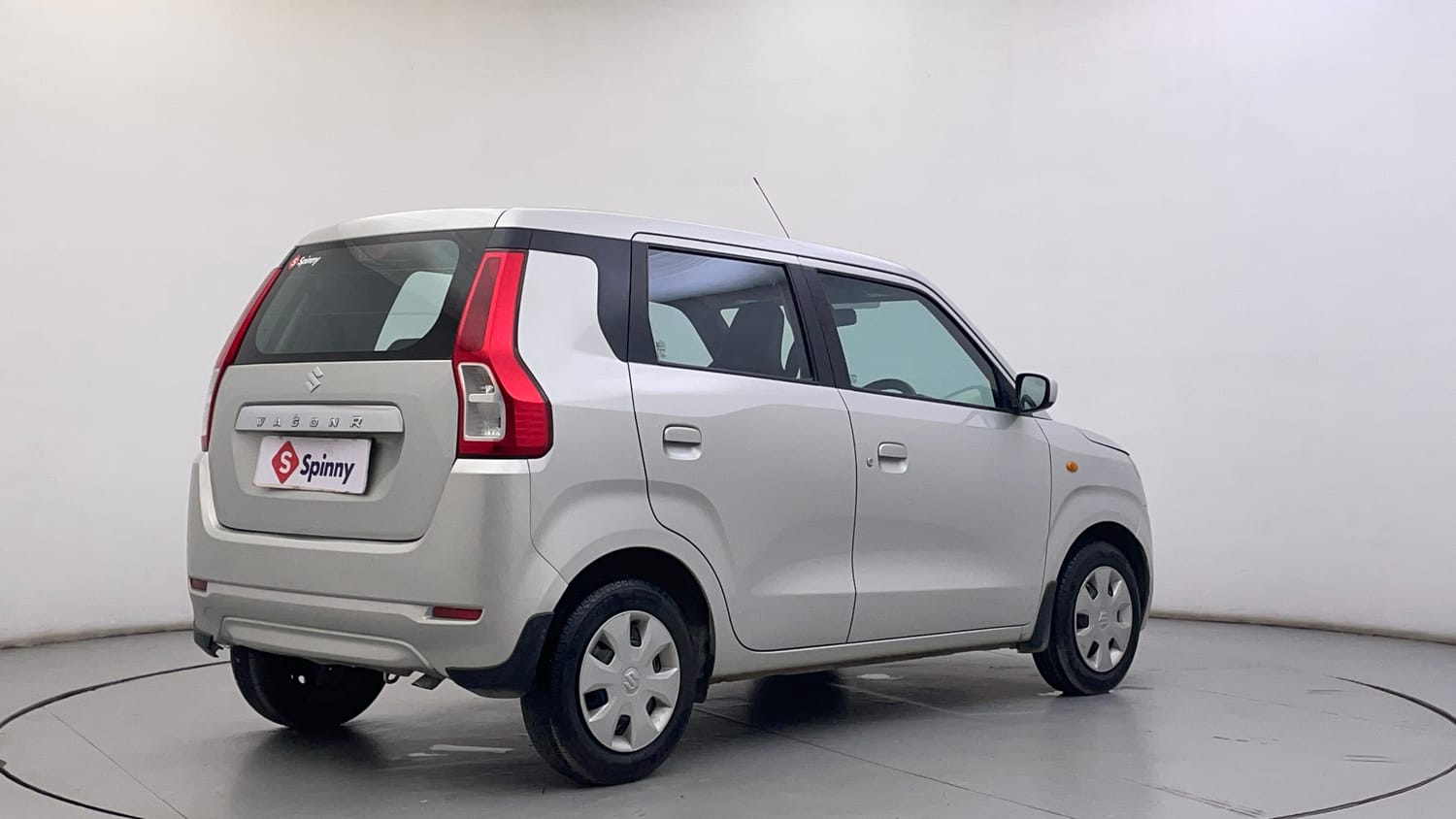 Used 2019 Maruti Suzuki Wagon R VXi 1.2 Petrol Manual exterior RIGHT REAR CORNER VIEW