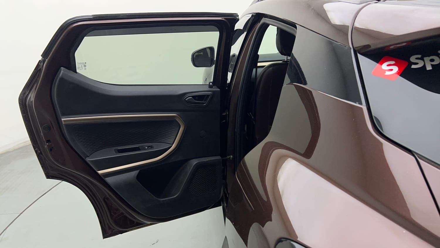 Used 2023 Renault Kiger RXT MT Petrol Manual interior LEFT REAR DOOR OPEN VIEW
