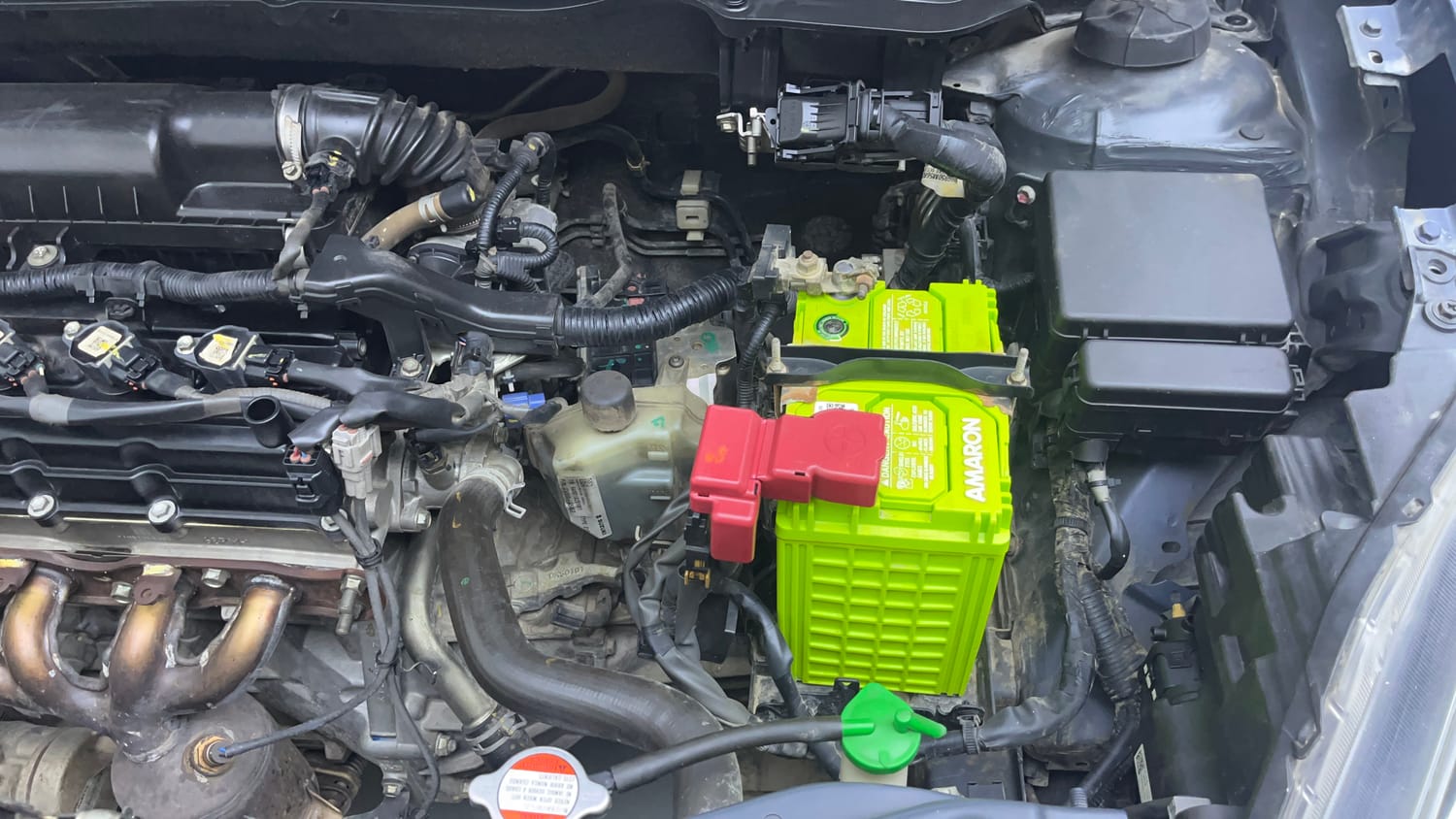 Used 2018 Maruti Suzuki Dzire ZXi Plus AMT Petrol Automatic engine ENGINE LEFT SIDE VIEW