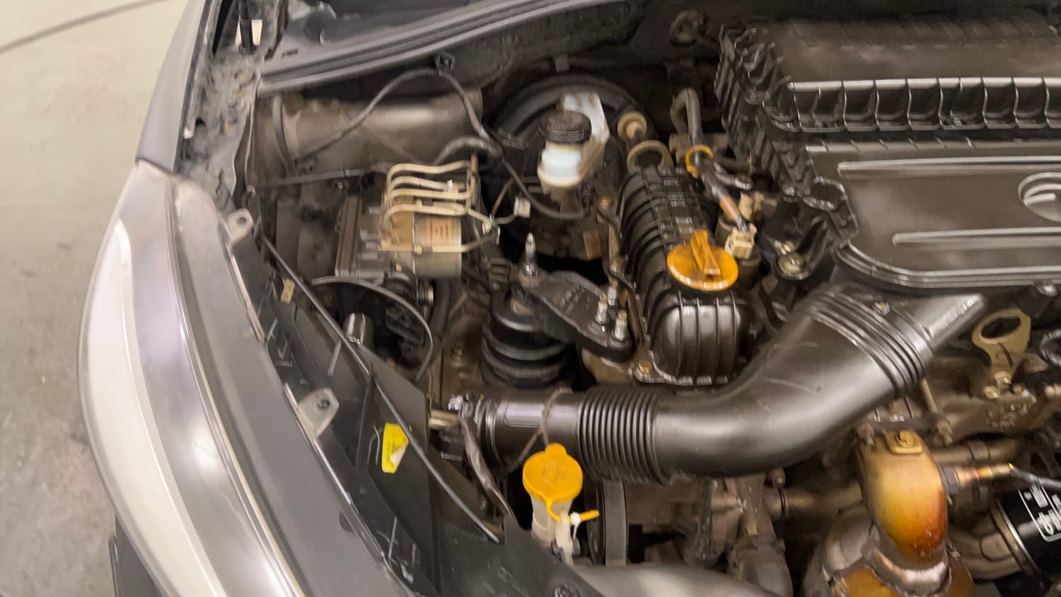 Used 2023 Tata Tigor XZ Plus CNG Cng Manual engine ENGINE RIGHT SIDE VIEW