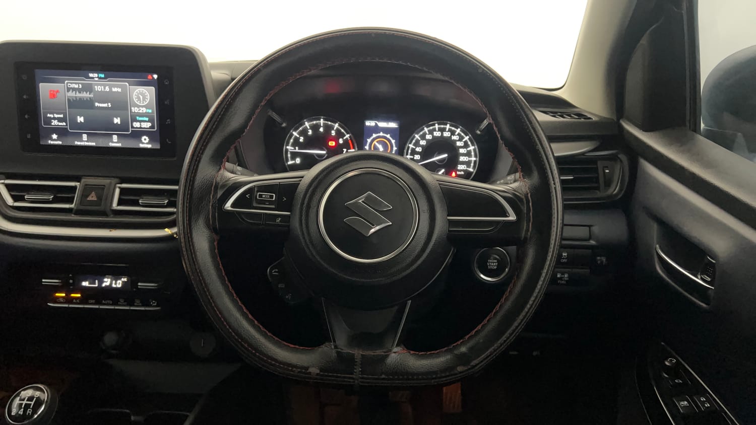 Used 2023 Maruti Suzuki Baleno Zeta MT CNG Cng Manual interior STEERING VIEW