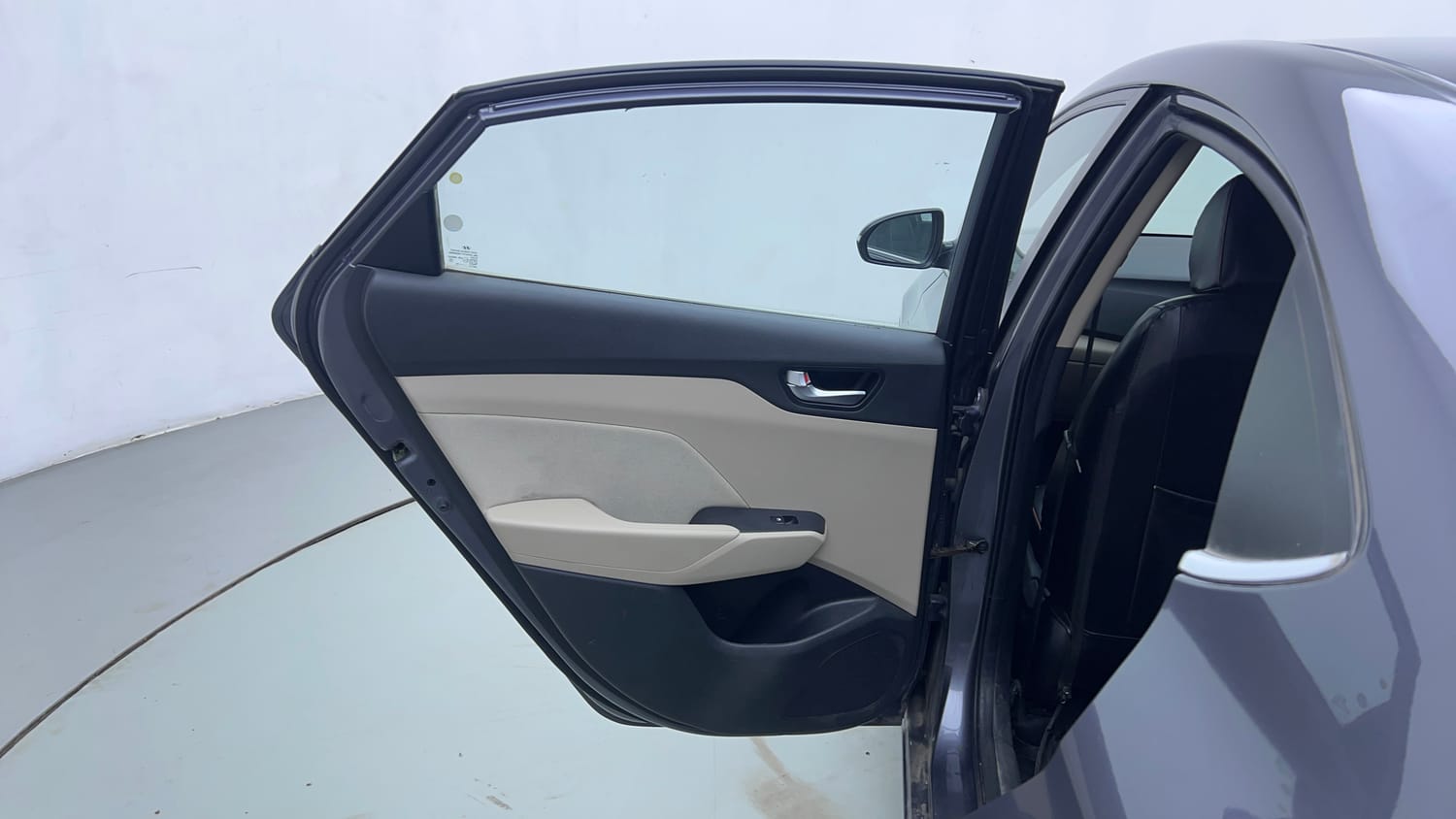 Used 2019 Hyundai Verna SX Plus 1.6 VTVT AT Petrol Automatic interior LEFT REAR DOOR OPEN VIEW