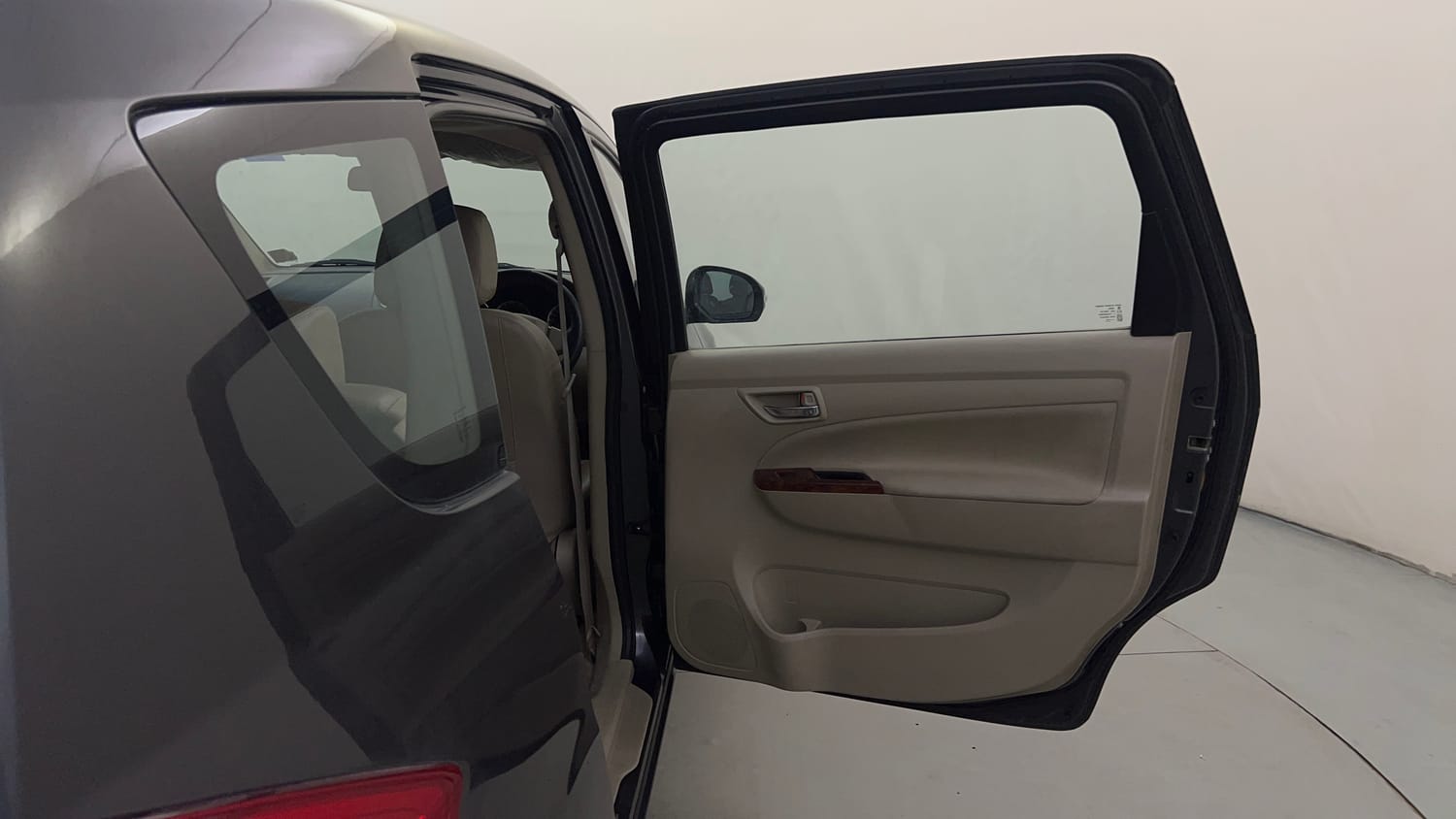 Used 2016 Maruti Suzuki Ertiga ZXI Petrol Manual interior RIGHT REAR DOOR OPEN VIEW