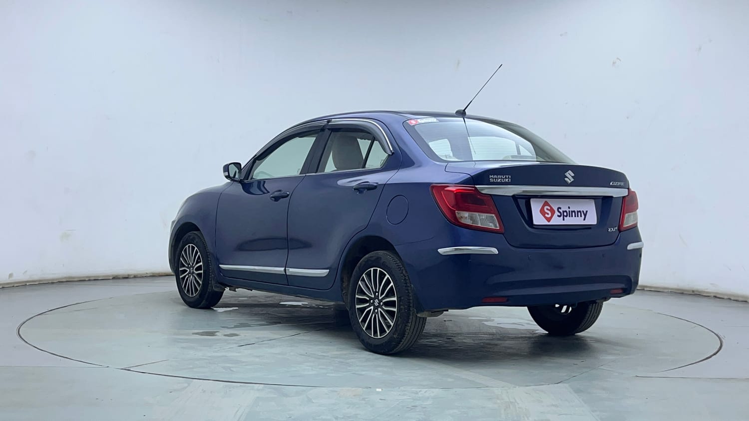 Used 2018 Maruti Suzuki Dzire ZXi Plus AMT Petrol Automatic exterior LEFT REAR CORNER VIEW