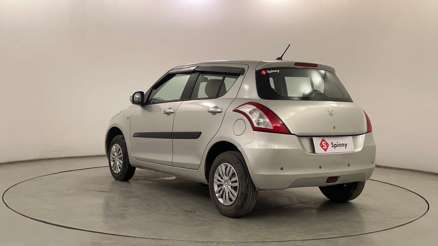 Used 2013 Maruti Suzuki Swift VXi Petrol Manual exterior LEFT REAR CORNER VIEW