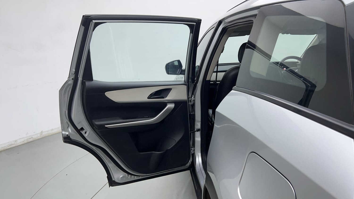 Used 2022 Mahindra XUV700 AX 3 Petrol AT 5 STR Petrol Automatic interior LEFT REAR DOOR OPEN VIEW