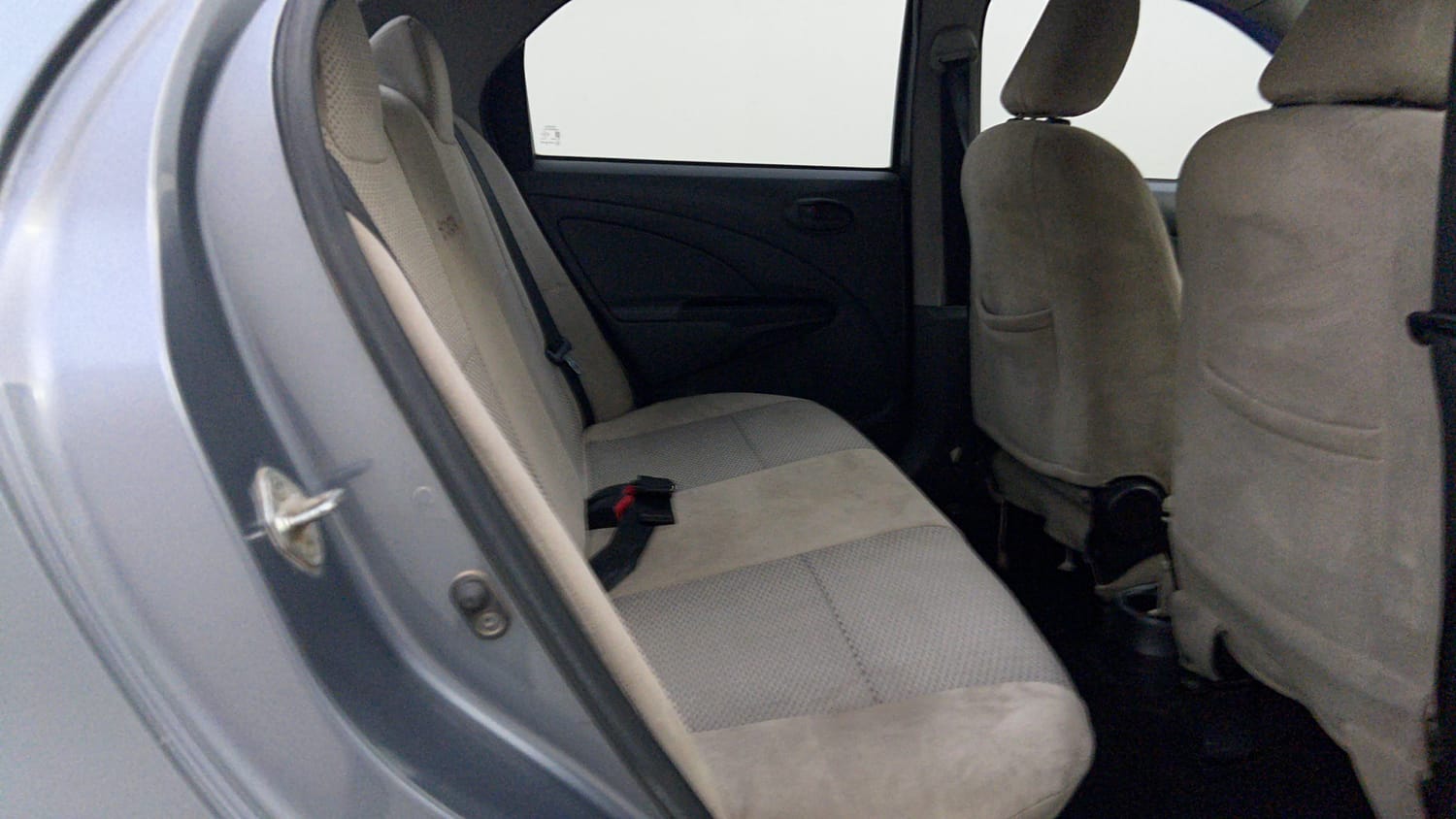 Used 2013 Toyota Etios G Petrol Manual interior RIGHT SIDE REAR DOOR CABIN VIEW