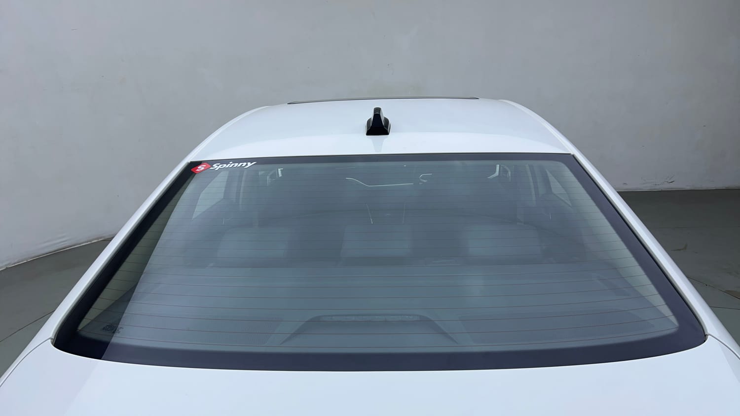 Used 2022 Volkswagen Virtus Topline 1.0 TSI AT Petrol Automatic exterior BACK WINDSHIELD VIEW