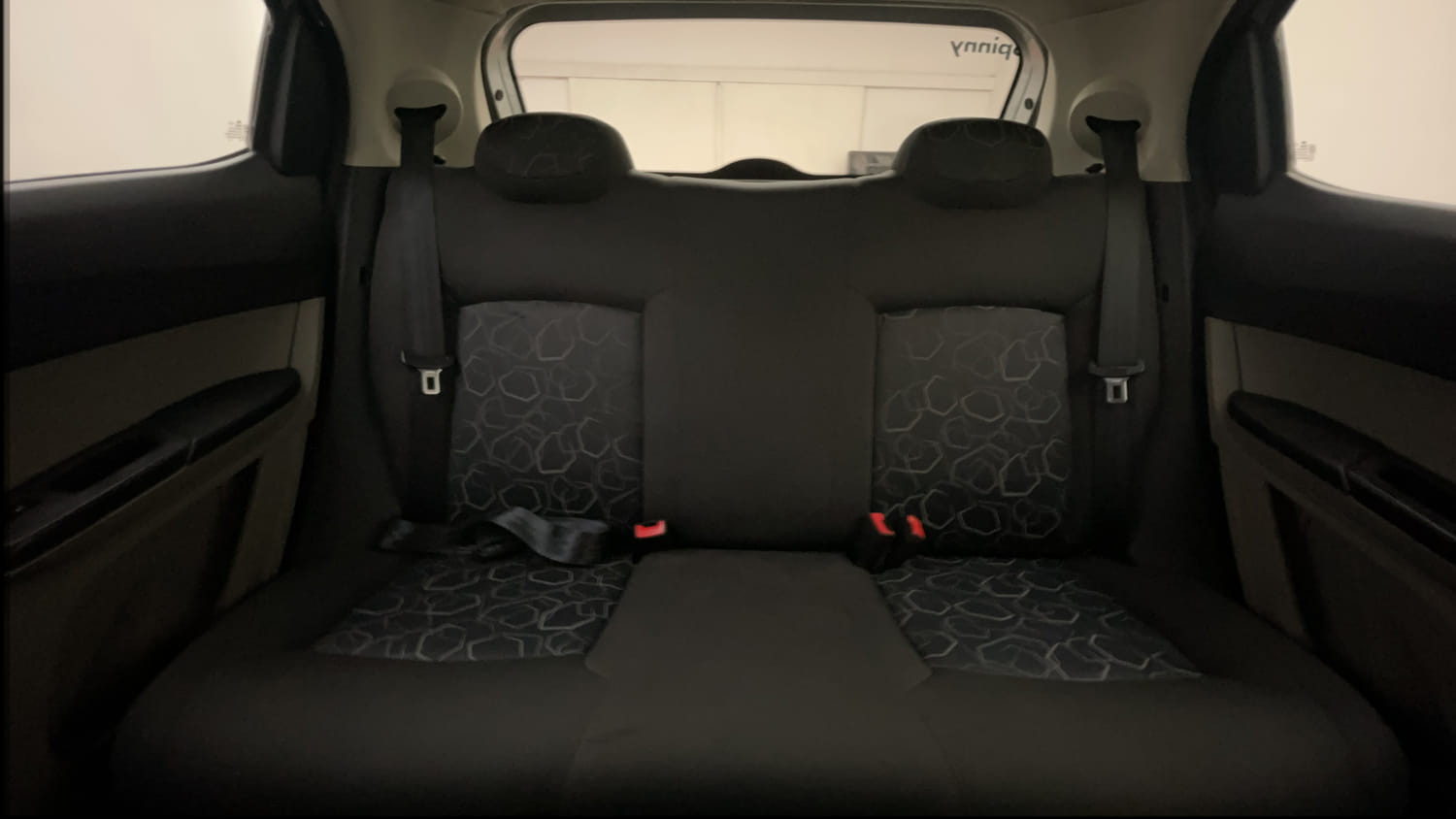 Used 2016 Tata Tiago Revotron XT Petrol Manual interior REAR SEAT CONDITION VIEW