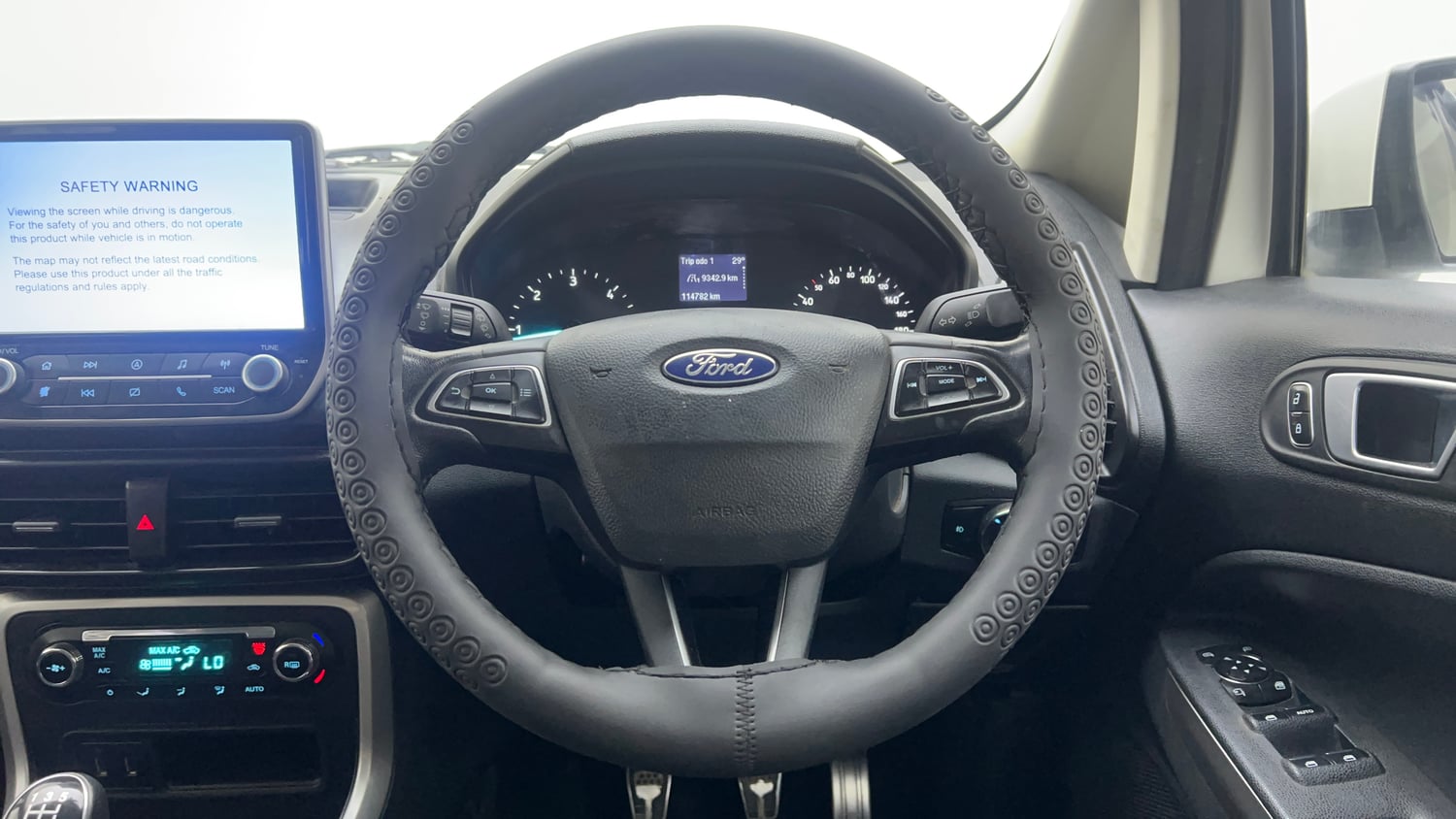 Used 2018 Ford EcoSport Titanium 1.5L TDCi Diesel Manual interior STEERING VIEW
