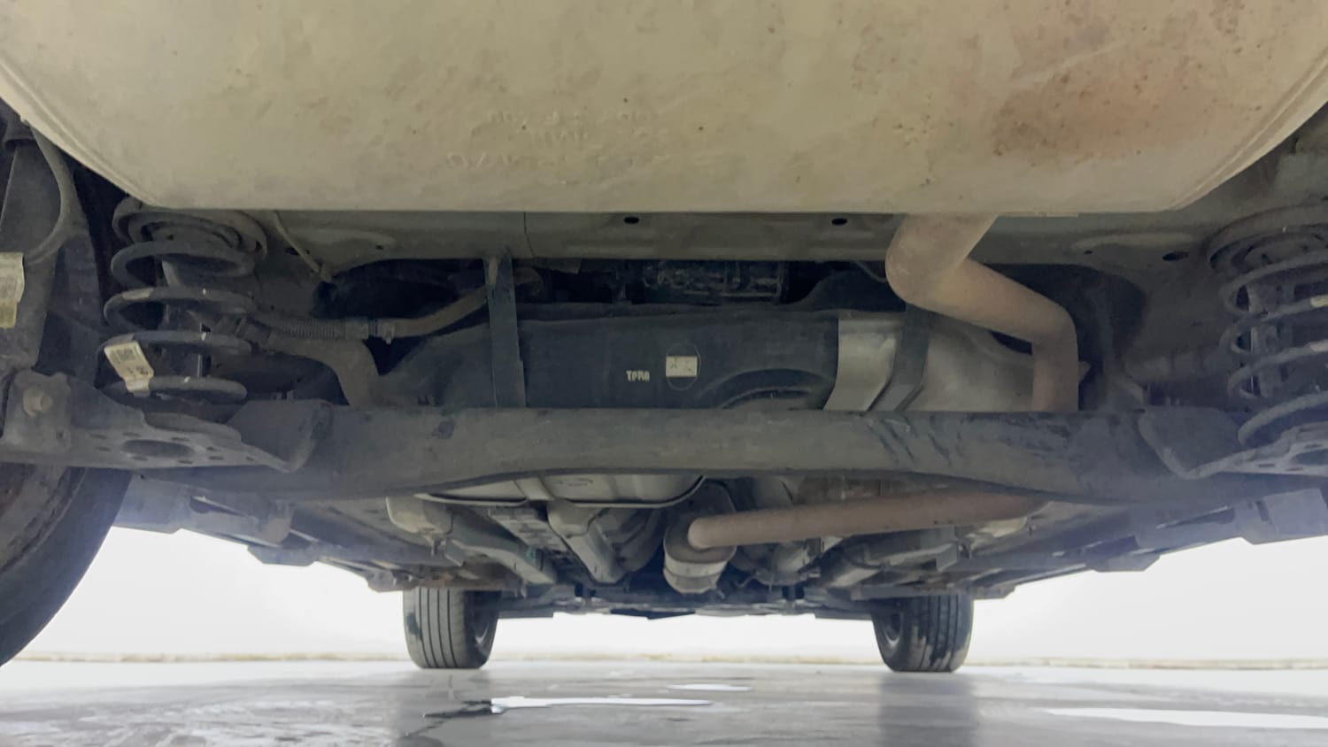 Used 2024 Hyundai Creta N-Line N10 1.5 Turbo DCT Petrol Automatic extra REAR UNDERBODY VIEW (TAKEN FROM REAR)
