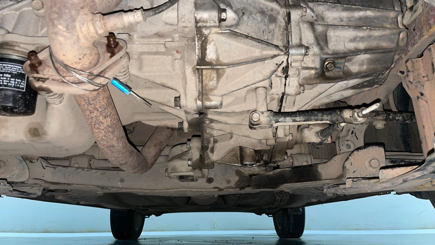 Used 2020 Maruti Suzuki Baleno Zeta Petrol Manual extra FRONT LEFT UNDERBODY VIEW