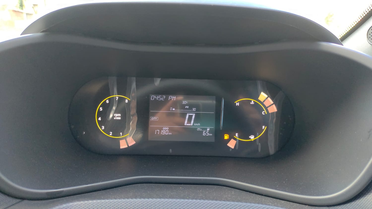 Used 2025 Tata Nexon Creative Plus (S) 1.2 Petrol 6MT Dark Edition Petrol Manual interior CLUSTERMETER VIEW