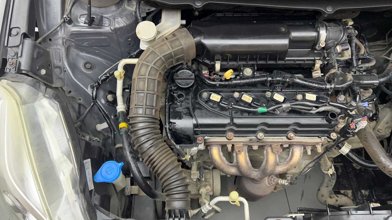 Used 2017 Maruti Suzuki Baleno Delta 1.2 Petrol Manual engine ENGINE RIGHT SIDE VIEW