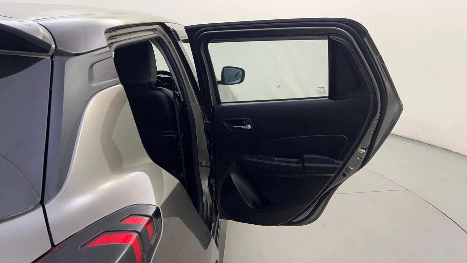 Used 2022 Maruti Suzuki Swift VXi AMT Petrol Automatic interior RIGHT REAR DOOR OPEN VIEW