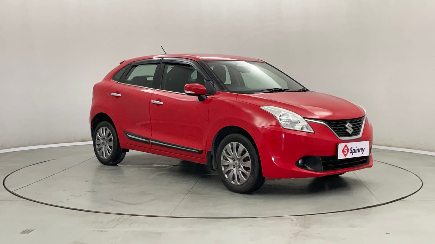 Used 2017 Maruti Suzuki Baleno Zeta 1.2 Petrol Manual exterior RIGHT FRONT CORNER VIEW