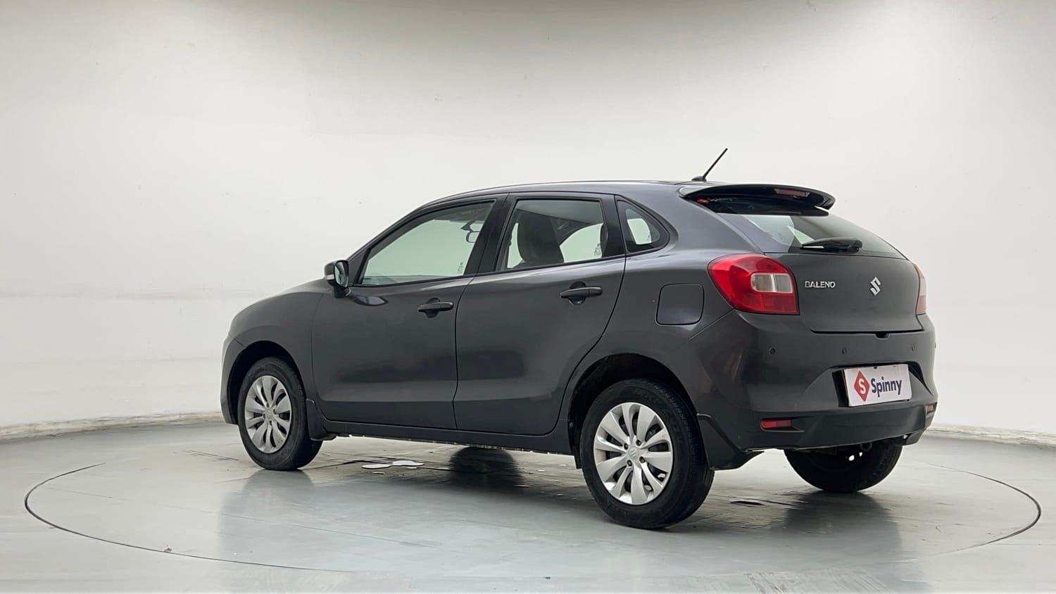 Used 2017 Maruti Suzuki Baleno Delta 1.2 Petrol Manual exterior LEFT REAR CORNER VIEW